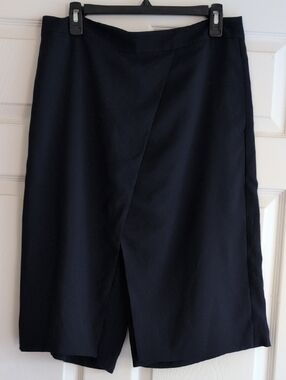 RACHEL Rachel Roy Navy High-Waist Gaucho Pants